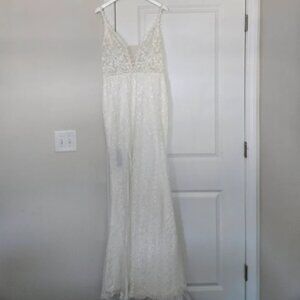 Made with Love Tommy V Neck Wedding Dress